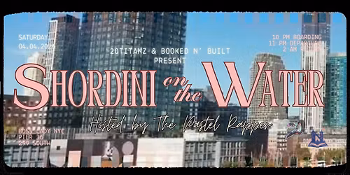 Shordini on the Water | NYC Y2K Yacht Party