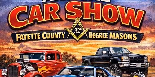 Scottish Rite Fayette Masonic Lodge Car Show