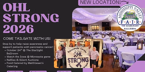 The Dr.Brent, \ud83d\udc9cOhl Strong\ud83d\udc9c, Pancreatic Cancer Support and Awareness event