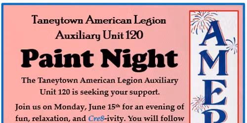 Taneytown American Legion PAINT NIGHT