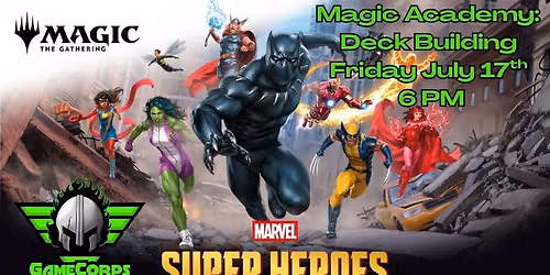 Magic Academy: Deck Building Marvel Super Heroes