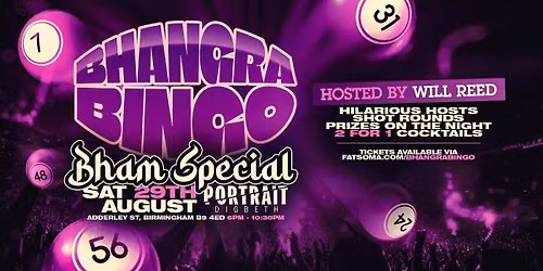 Bhangra Bingo - Birmingham Special \ud83d\udd25