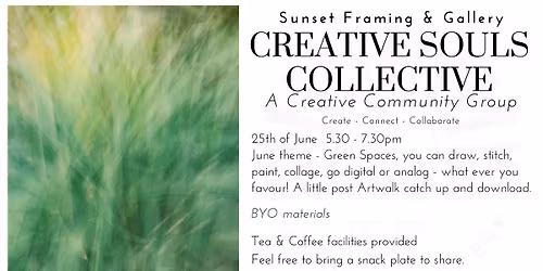 Creative Souls Collective ~ June 2026