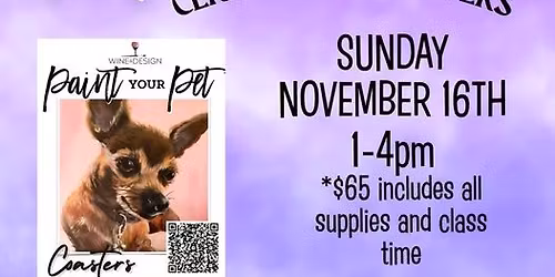 Pup & Paint Coasters