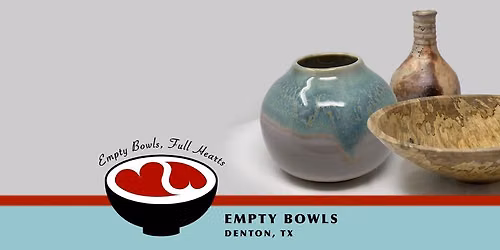 2026 Empty Bowls Luncheon, Denton, TX