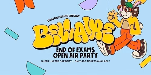 BELLAIRE... End of Exams Day Party at Frate_ [TICKETS LIVE 4pm THIS SUNDAY]