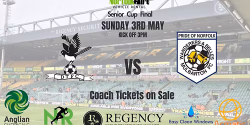 Coach Travel - Norfolk Senior Cup - Carrow Road
