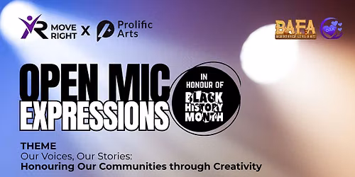 Open Mic Expressions (In honour of Black History Month)