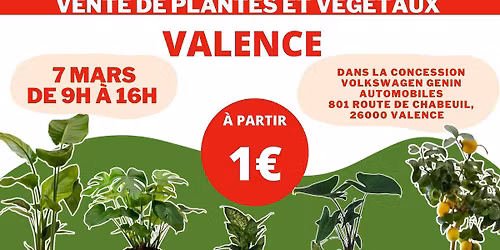VALENCE - V\u00e9g\u00e9taux et Plantes \u00e0 partir de 1\u20ac by Plantes Addict