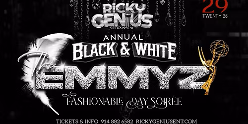 RICKY GENIUS ENT. ANNUAL BLACK & WHITE 2026: THE EMMYZ