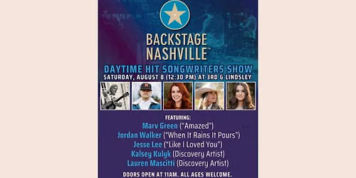 Backstage Nashville at 3rd & Lindsley