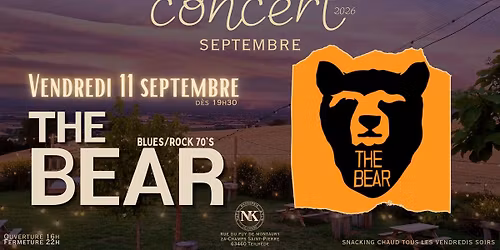 BRASSERIE NK - The Bear en concert