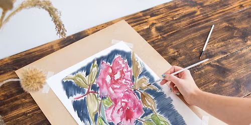 Large abstract florals workshop - Hurworth