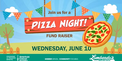 Pizza Night Fundraiser (to benefit ACS)