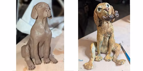 Workshop | Dog \u2022 Hand-built Clay | Art-A-Fair
