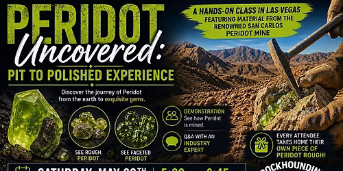 Peridot Uncovered! Pit to Polished Experience