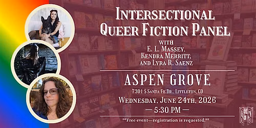 Intersectional Queer Fiction Panel Live at Tattered Cover Aspen Grove
