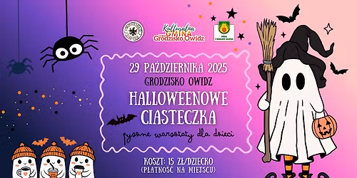 Halloweenowe ciasteczka: warsztaty dla dzieci w Grodzisku Owidz