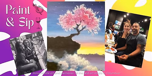 Paint and SIp \/ Serenity Above the Clouds