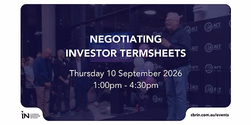 Negotiating Investor Termsheets