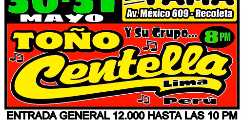 TO\u00d1O CENTELLA EN SANTIAGO DE CHILE