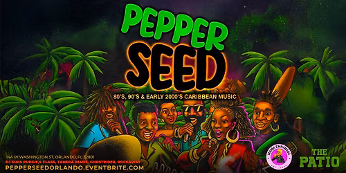 Pepperseed - A 90s and Early 00s Caribbean Day Party