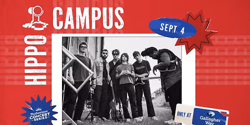 Budweiser Concert Series: Hippo Campus - September 4