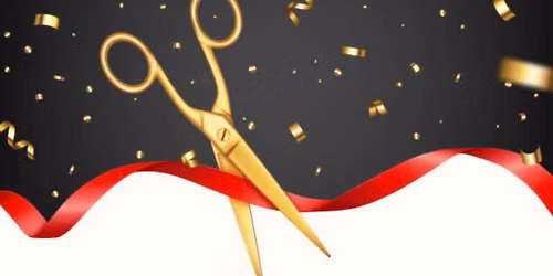 Grand opening and ribbon cutting ceremony