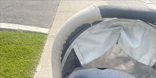 Creative Mamas stroller walk- at the beach