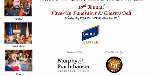 10th Annual Fired-Up Fundraiser and Charity Ball