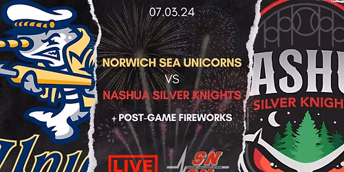 Nashua Silver Knights at Norwich Sea Unicorns at Dodd Memorial Stadium