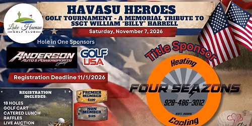 HAVASU HEROES MEMORIAL GOLF TOURNAMENT
