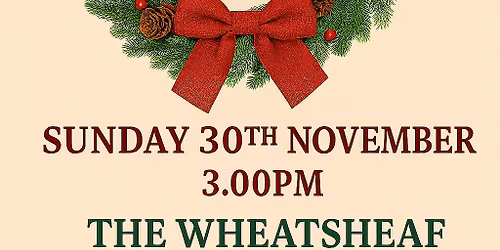 Wreath Making At The Wheatsheaf