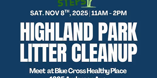 Highland Park Litter Cleanup