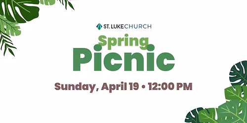 Spring Picnic at St. Luke!