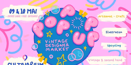 POP POP-UP - Vintage & Designer Market