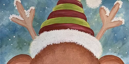 Family Friendly Paint Class: Rosy Red Nose