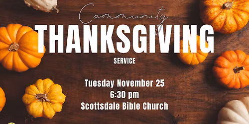 Fountain Hills Community Thanksgiving Service