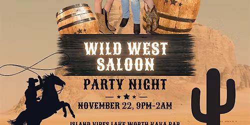 Wild West Saloon Night
