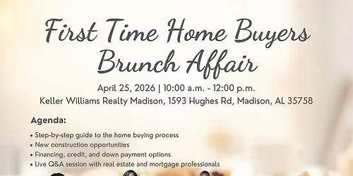 First Time Home Buyers Brunch Affair