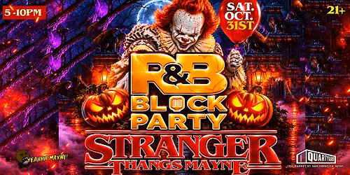 R&B Block Party: Halloween Costume Party