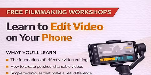 Learn to edit video on your mobile phone.