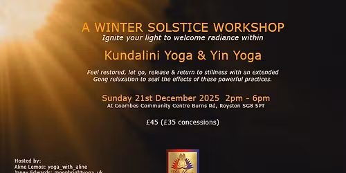 Ignite Your Light - Winter Solstice Workshop