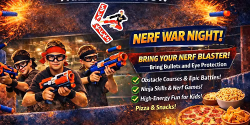 Nerf Wars Party