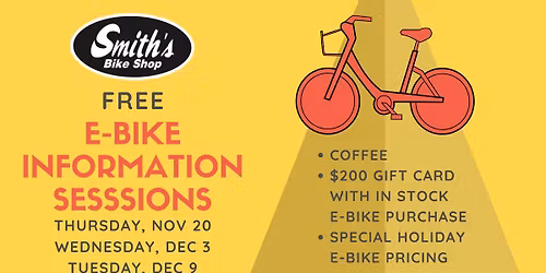 E-Bike Information Session