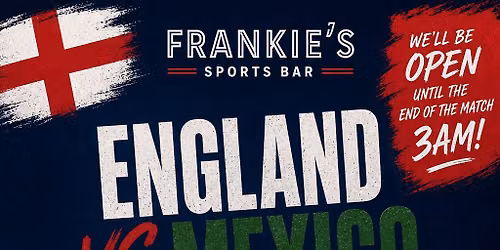 England Vs Mexico - Open till lart
