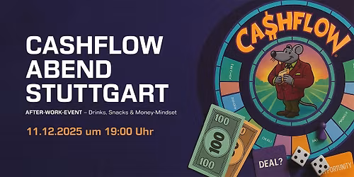 Cashflow Game Night bei 0711 Finanz \u2013 Kostenloses After-Work Event