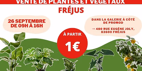 FR\u00c9JUS - V\u00e9g\u00e9taux et Plantes \u00e0 partir de 1\u20ac by Plantes Addict