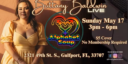 Brittany Baldwin Live at Alphabet Soup Bottle Club