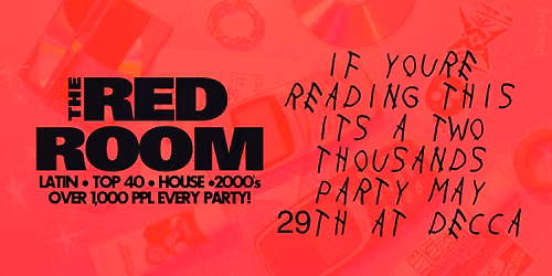 THE RED ROOM: 2000s Night!